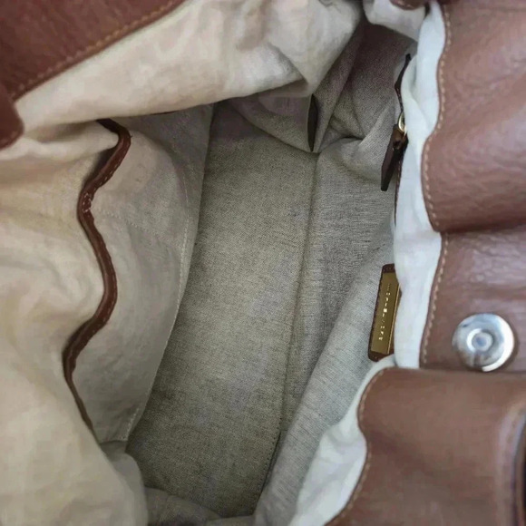 Michael Kors Skorpios Drawstrings Women Bag Brown - Picture 8 of 10